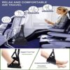Airplane Footrest - Best Travel Essential, Airplane Travel Accessories, No Clashing Foot Hammock & Portable Plane Leg Rest, Provides Relaxation and Comfortable for Long Flight - Image 4