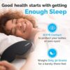 100% Blackout Sleep Masks for Women & Men - Zero Eye Pressure Eye Mask for Sleeping -Our Halo Sleep Mask Includes a Storage Pouch- Black Eye Mask for Travel or Blindfold - Image 2