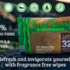 Ace Travel Buddy Large Body Wet Wipes Biodegradable - No Rinse Bath Or Shower Bamboo Wipe - Gym, Travel, Camping, Backpacking, Hiking, Pets, Festival Essentials/Accessories, 32 Wipes(8"X12"/20X30CM) - Image 5
