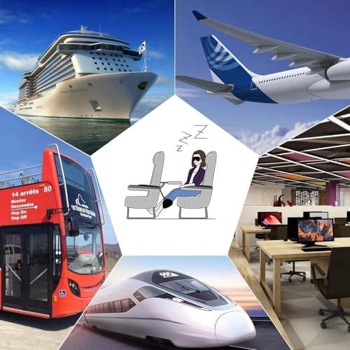 Airplane Footrest - Best Travel Essential, Airplane Travel Accessories, No Clashing Foot Hammock & Portable Plane Leg Rest, Provides Relaxation and Comfortable for Long Flight - Image 8